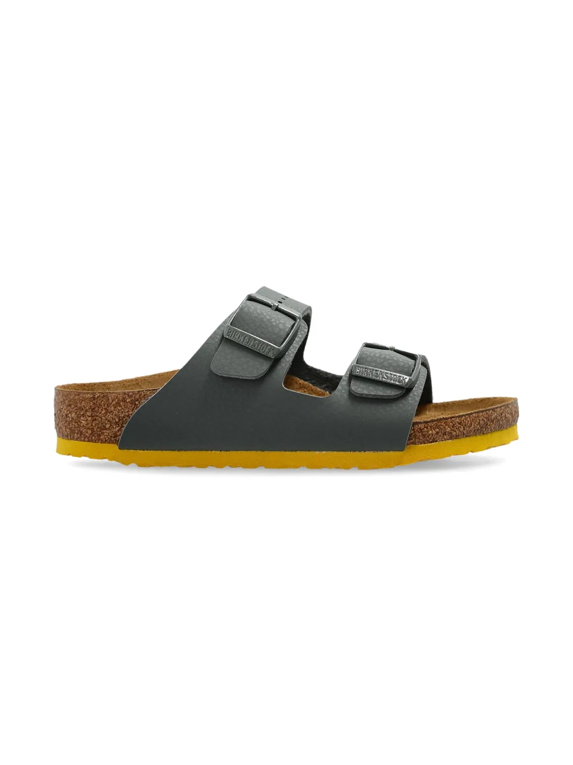 Детские сандалии с верхом из Бирко-Флор Birkenstock, зеленый — фото 4