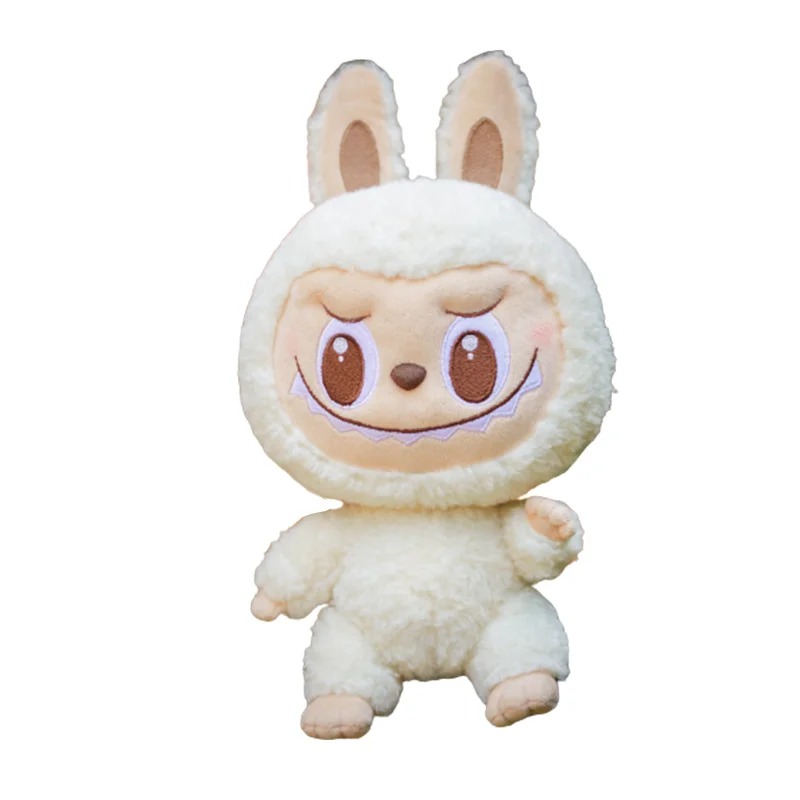 

Мягкая игрушка POP MART Labubu The Monsters Bubbles Mart Paradise Dolls, белый