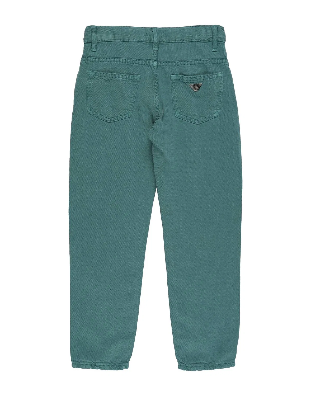 Детские джинсы для мальчиков из лиоцелла Giorgio Armani, Deep Teal — фото 2