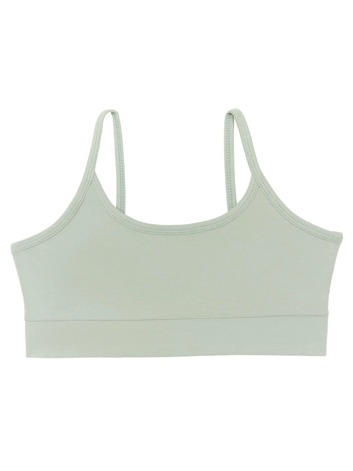 Комплект нижнего белья Albero Natur Mädchen Bio Baumwoll Bustier & Hipster Set в дымчато-сером цвете — фото 2