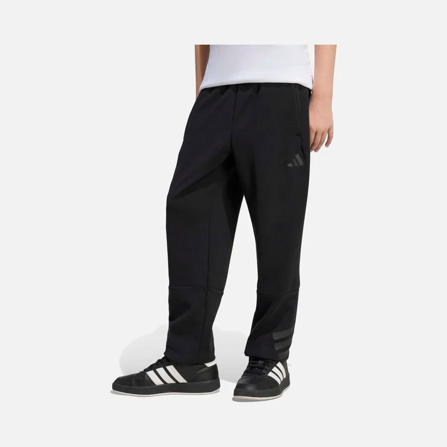 Детские спортивные штаны с манжетами Future Icons 3-Stripes Cuffed adidas, Черный