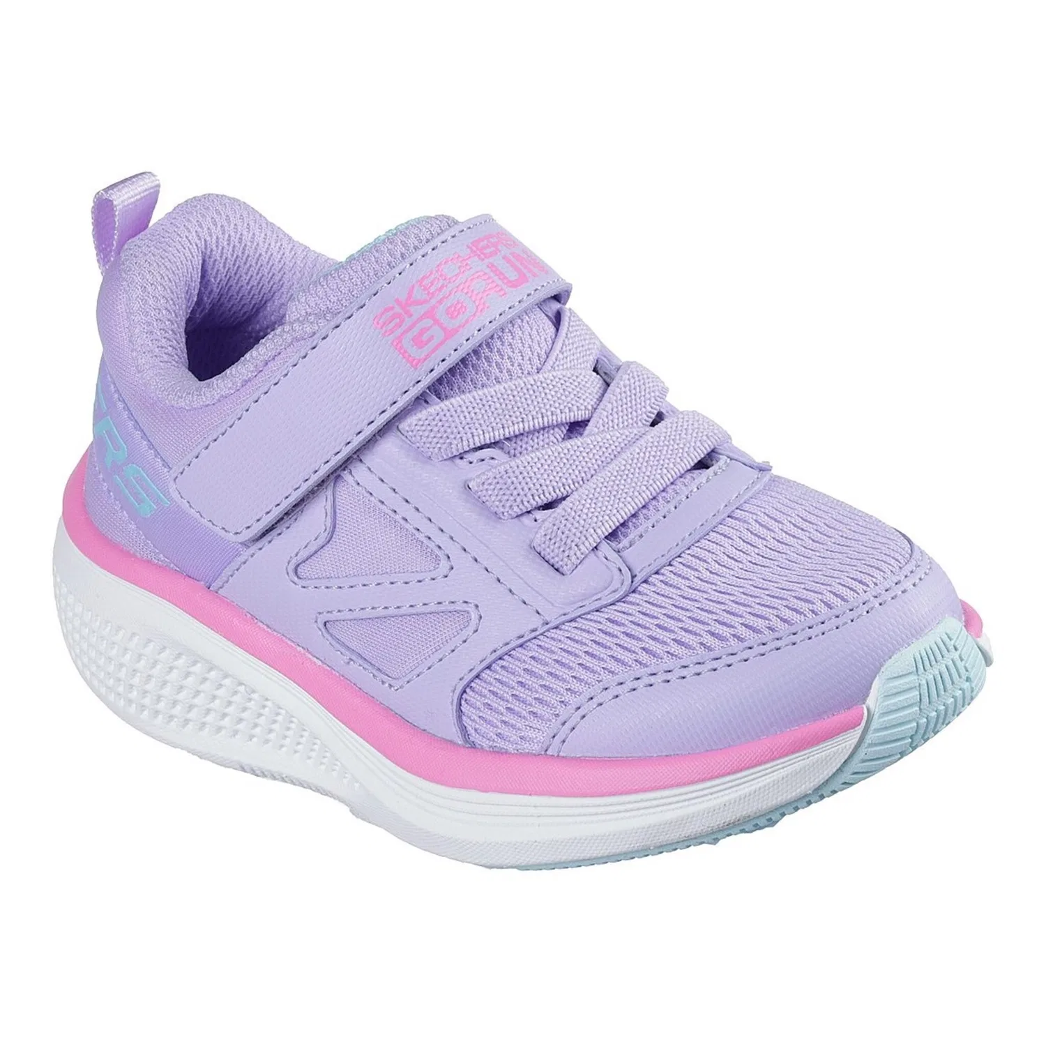 Детские кроссовки с кожаными элементами Skechers, Lavender