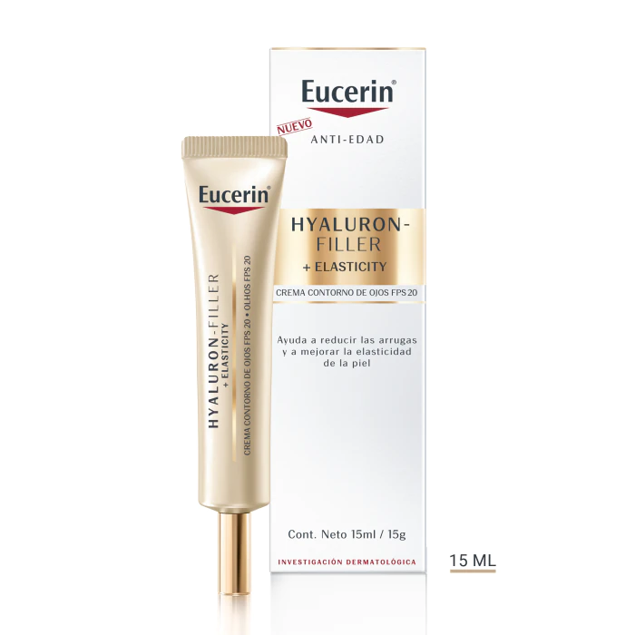 

Набор косметики Hyaluron Filler + Elasticity Contorno de Ojos Eucerin, 15 ml