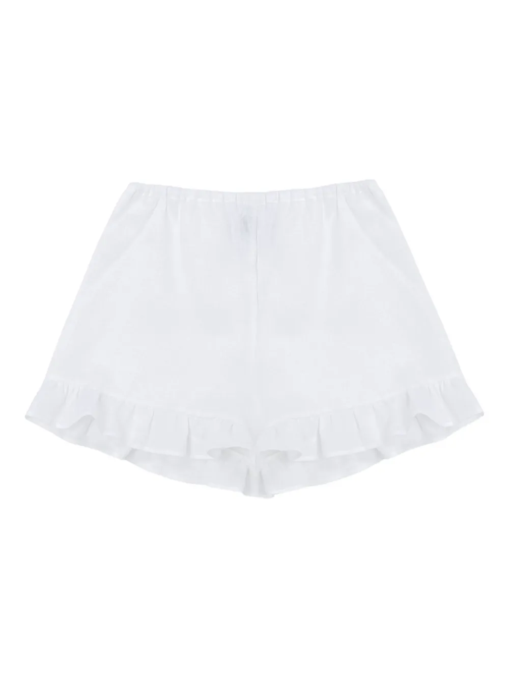

Шорты с оборками Sleeper, белый