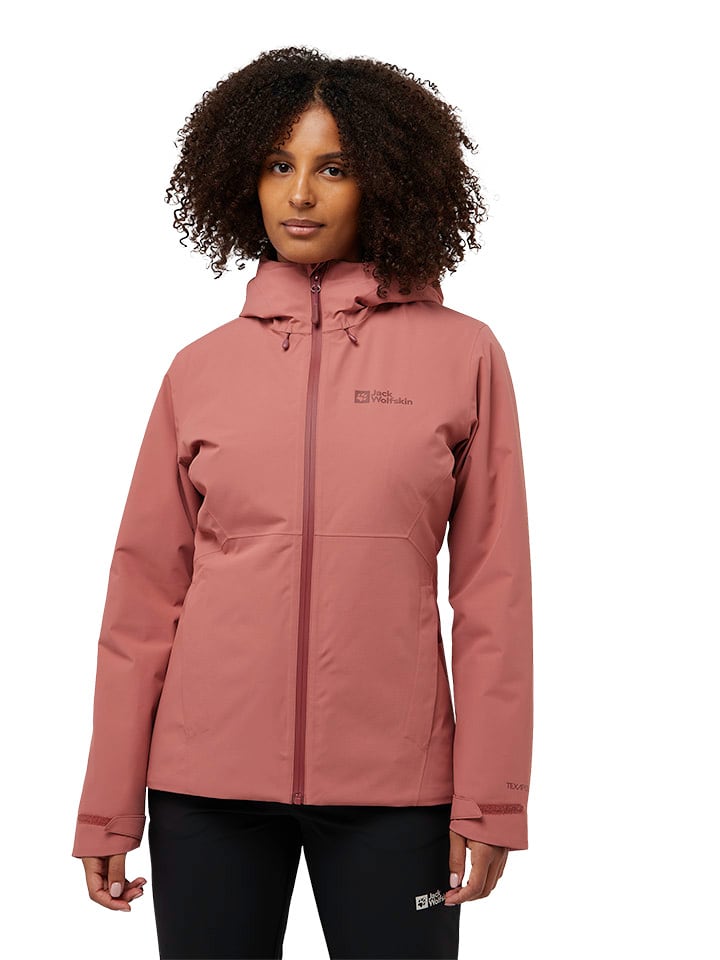 

Куртка софтшелл Jack Wolfskin Funktionsjacke Wisper, розовый