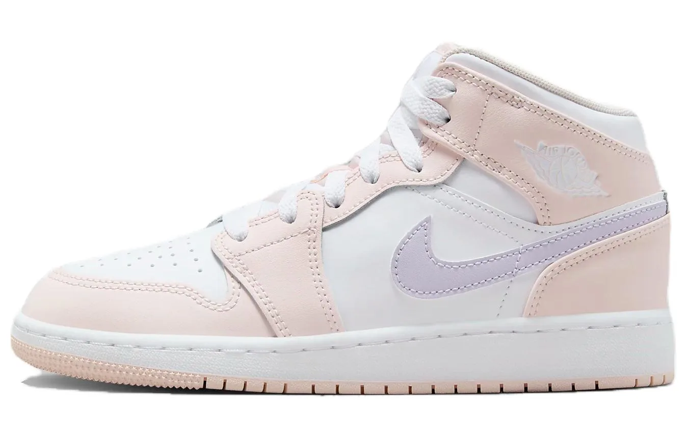 Jordan Детские кроссовки Air 1 Mid "Pink Wash"