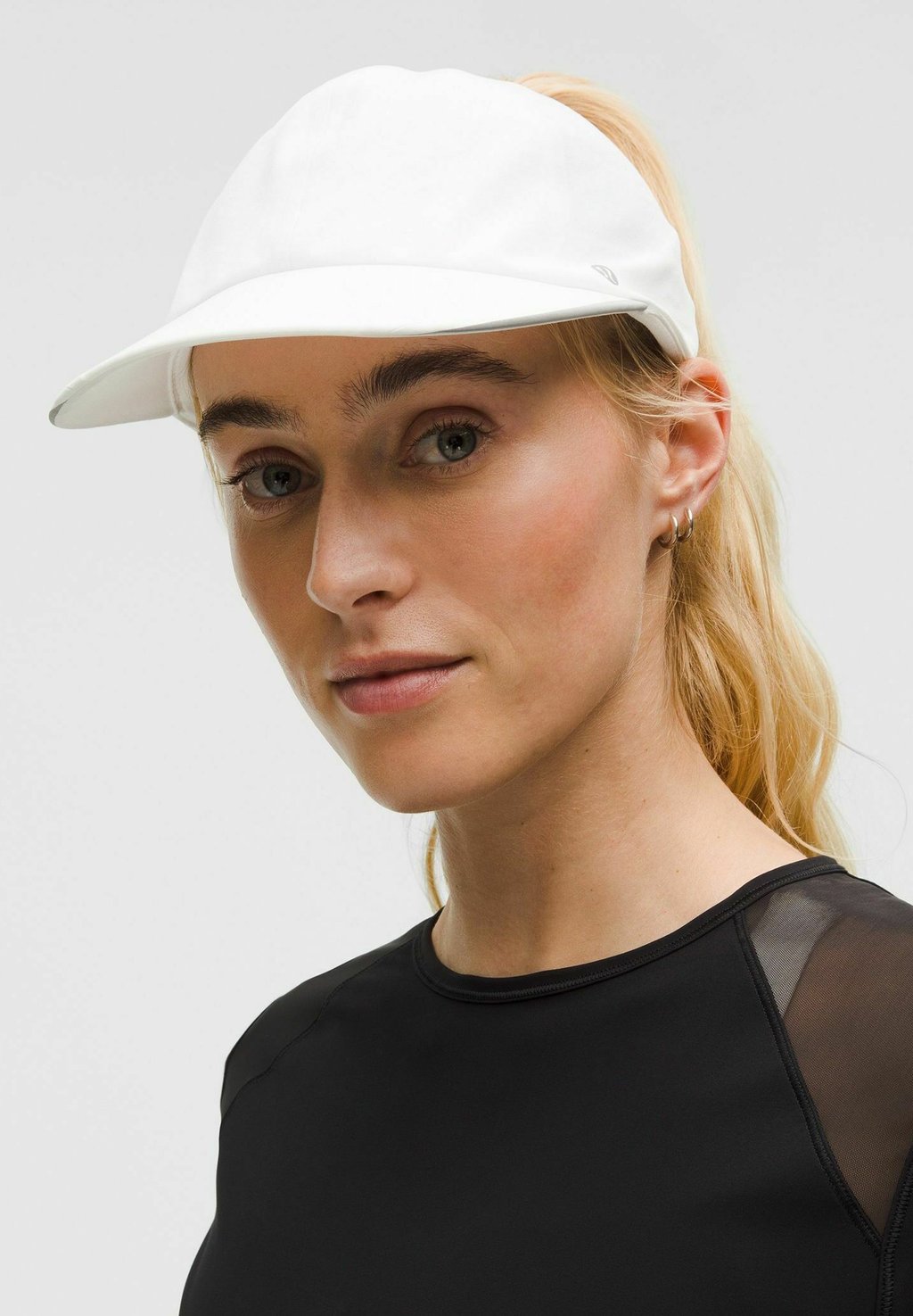

Бейсболка FAST AND FREE RUN HAT PONY lululemon, белый