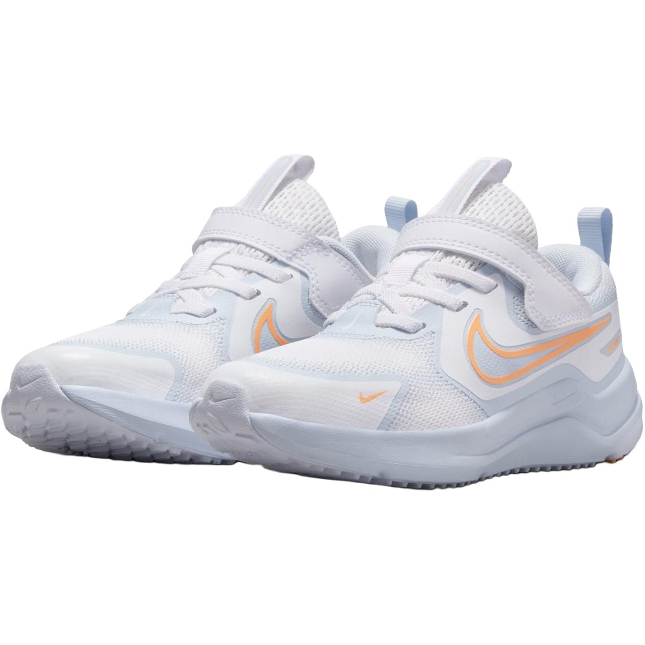Nike Кроссовки детские низкие повседневные anti-slip wear-resistant белый/кремовый персик — фото 4