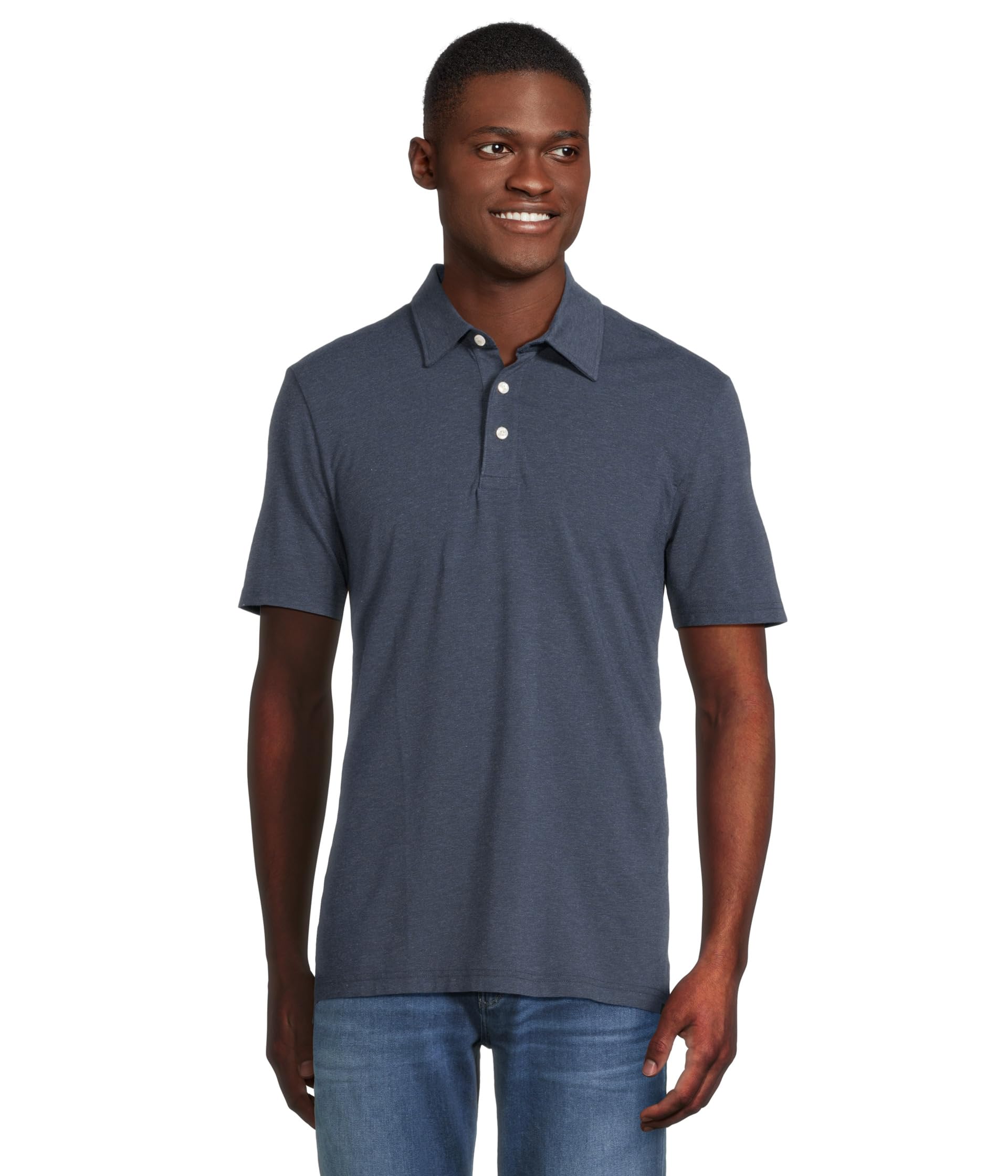 

Поло Faherty Short, цвет Great Falls Heather