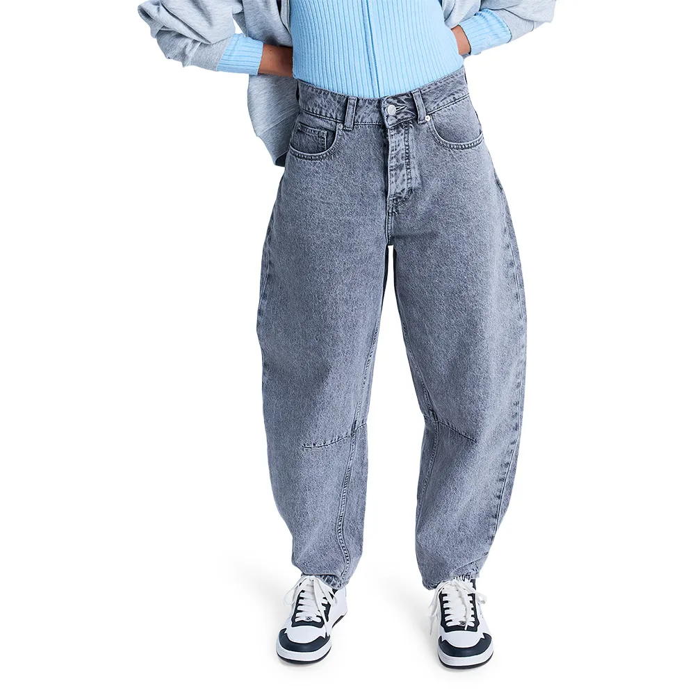 

Джинсы с высокой талией Roxy Barreled Babe, синий