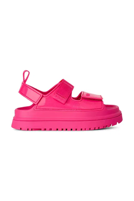Сандалии детские Glossy Sparkles UGG, розовый