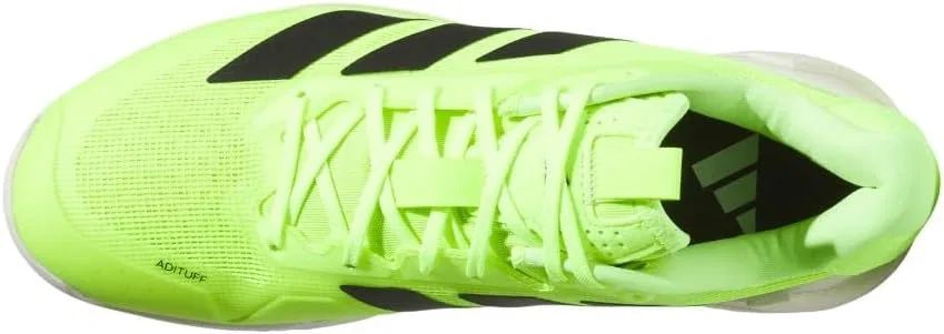 Кроссовки для тенниса Adizero Ubersonic 5, adidas, Lucid Lemon/Black/White — фото 4