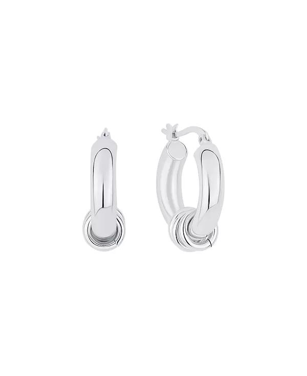 

Серьги-Кольца с тремя кольцами And Now This, silver