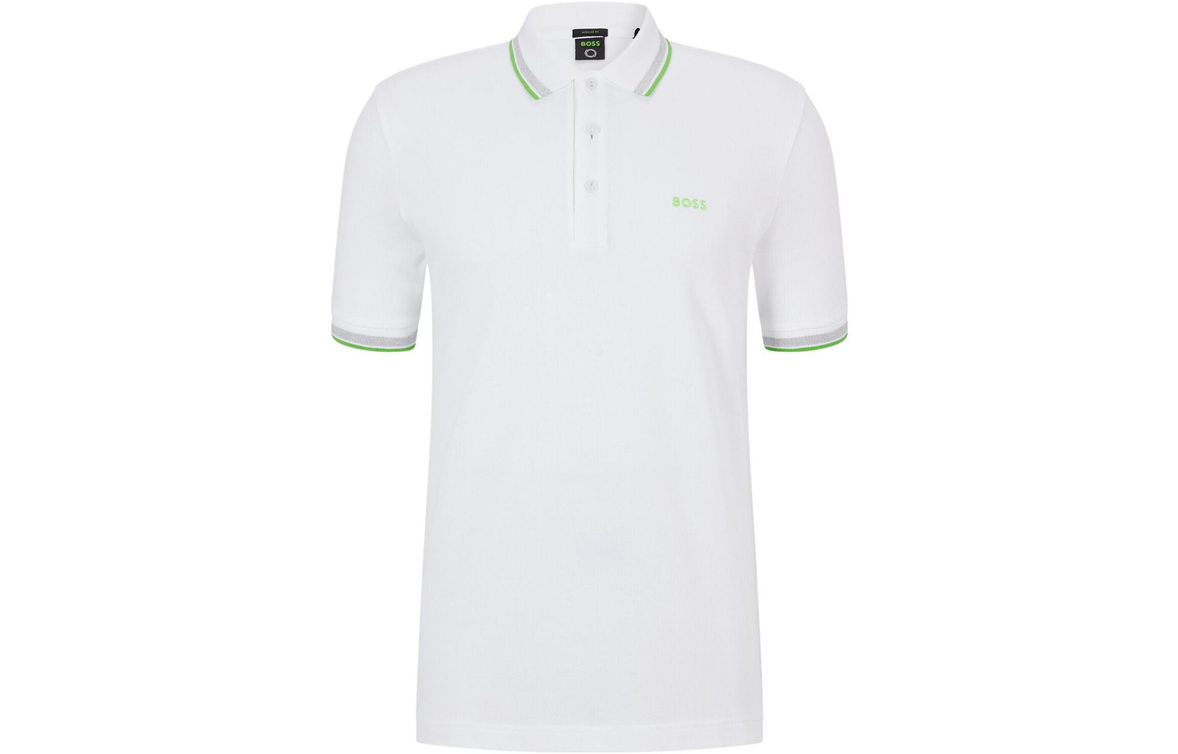 

Футболка поло мужская белая HUGO BOSS