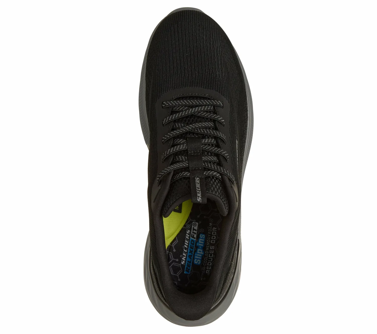 Туфли-слипоны свободного кроя: Garner-Ellis Skechers, BLK — фото 2
