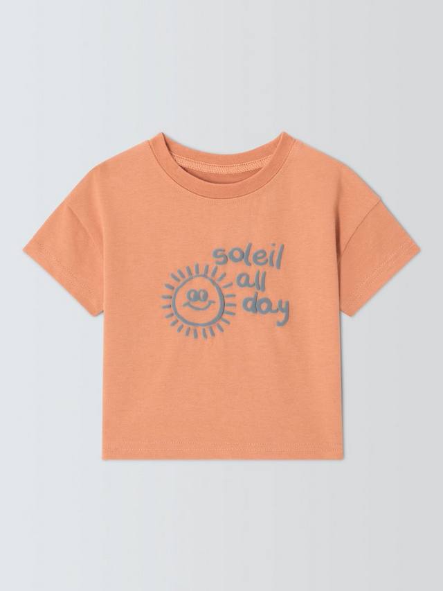 

Футболка baby soleil на весь день John Lewis , цвет Toast