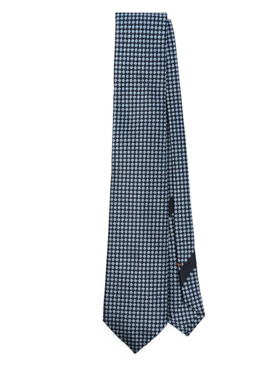 

Zegna шелковый галстук, синий