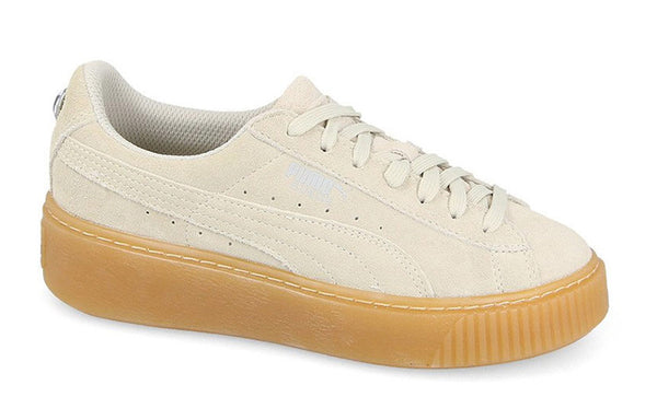 Кроссовки platform jewel sneakers beige/white Puma, белый — фото 2