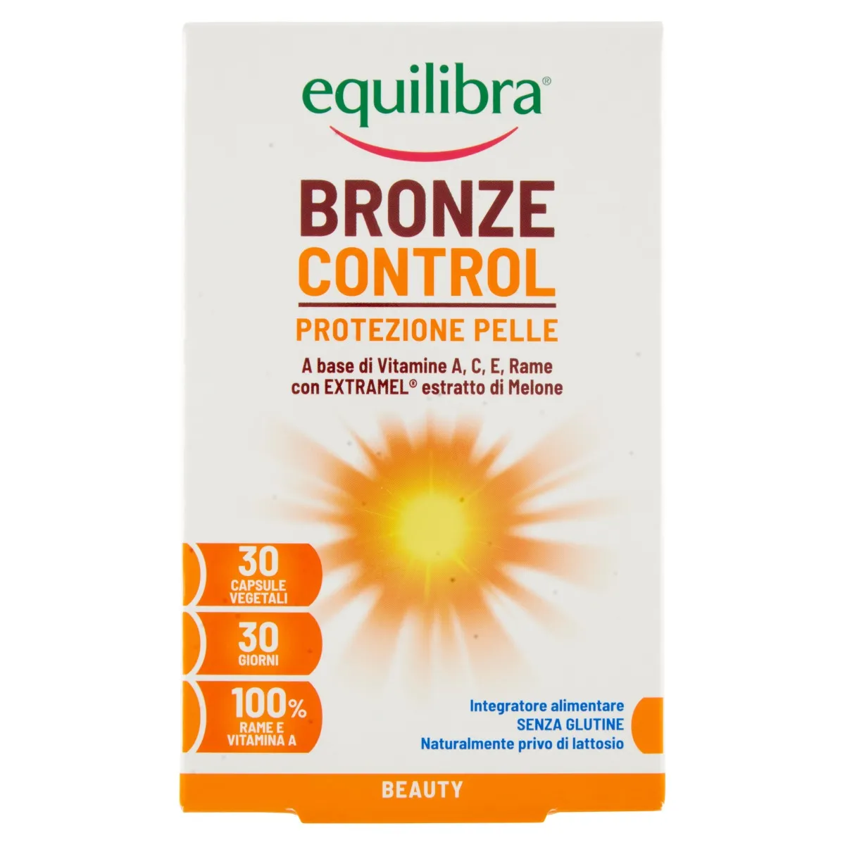 

Equilibra Bronze Control 30 таблеток Для защищенной кожи