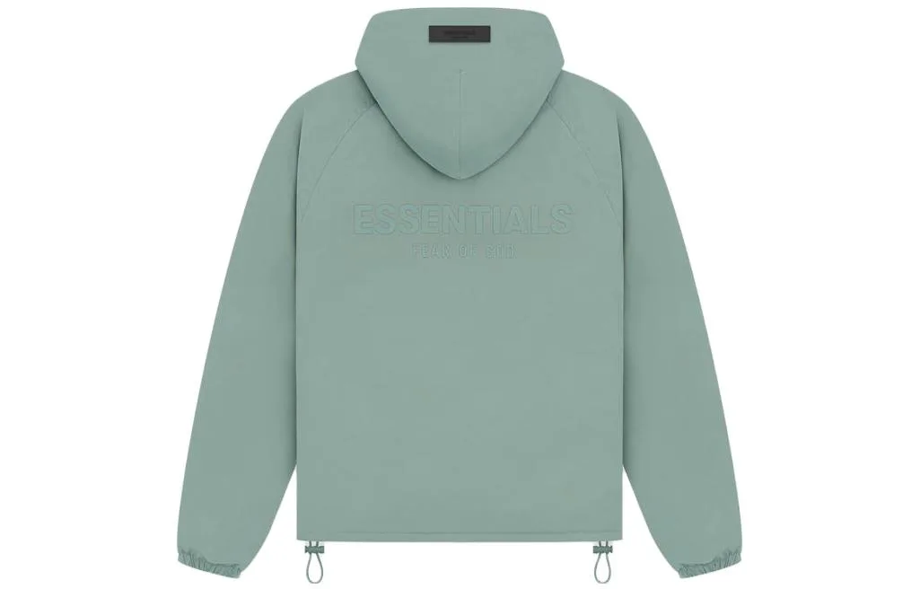 Fear Of God Essentials Куртка Fullzip Sycamore Haze Blue для подростков — фото 4