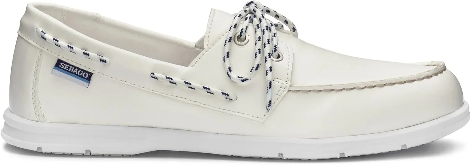 Мужские лоферы Sebago Jackman, белый — фото 3
