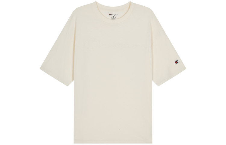 

Футболка унисекс Champion, экрю, Белый, Футболка унисекс Champion, экрю