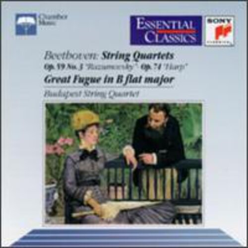 

CD диск Beethoven / Budapest String Quartet: String Quartets 9 & 10