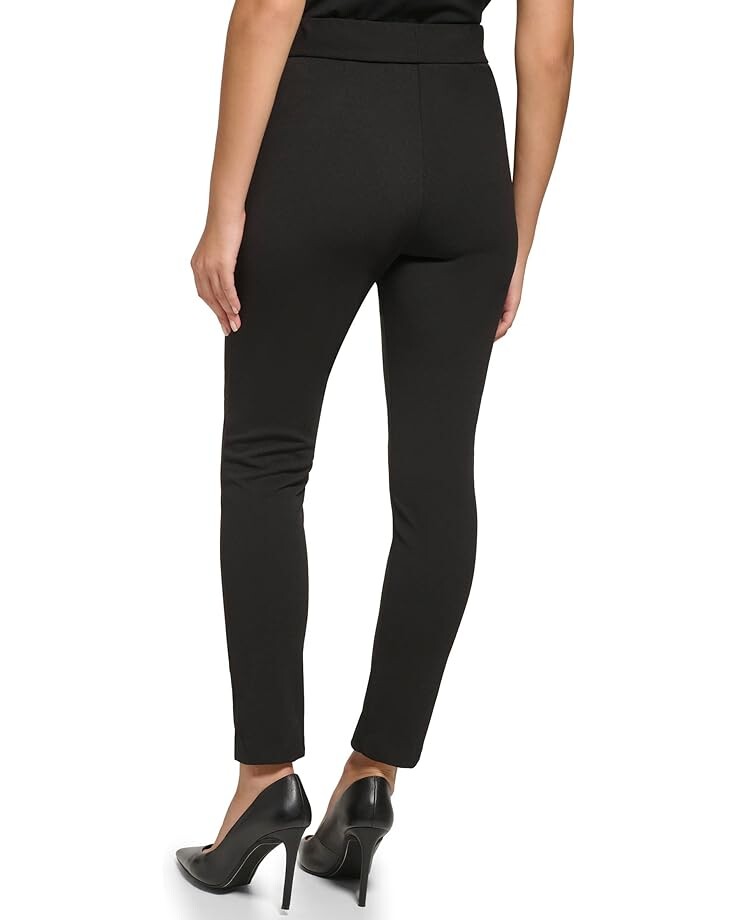 

Брюки DKNY Skinny Pants with Zipper, черный