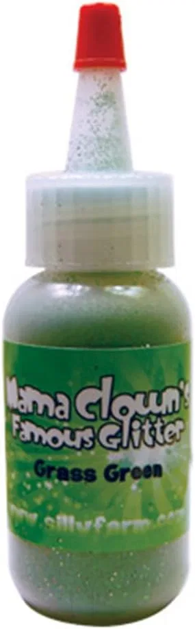 Глиттер для тела Grass Green Sillyfarm 1 унция зеленый