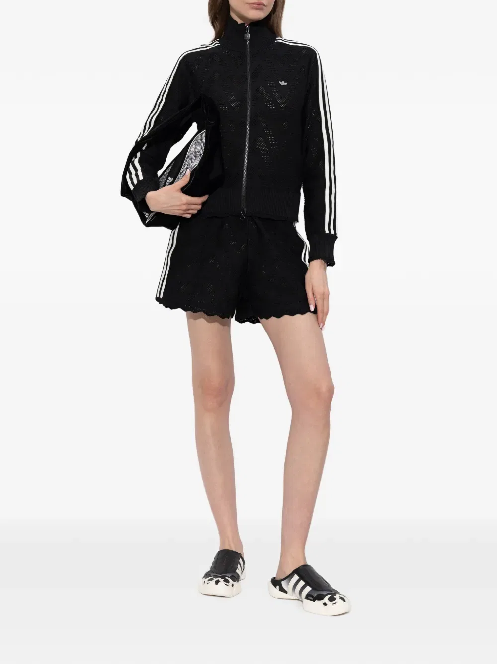 Свободные шорты «Жар-птица» Adidas, черный — фото 2