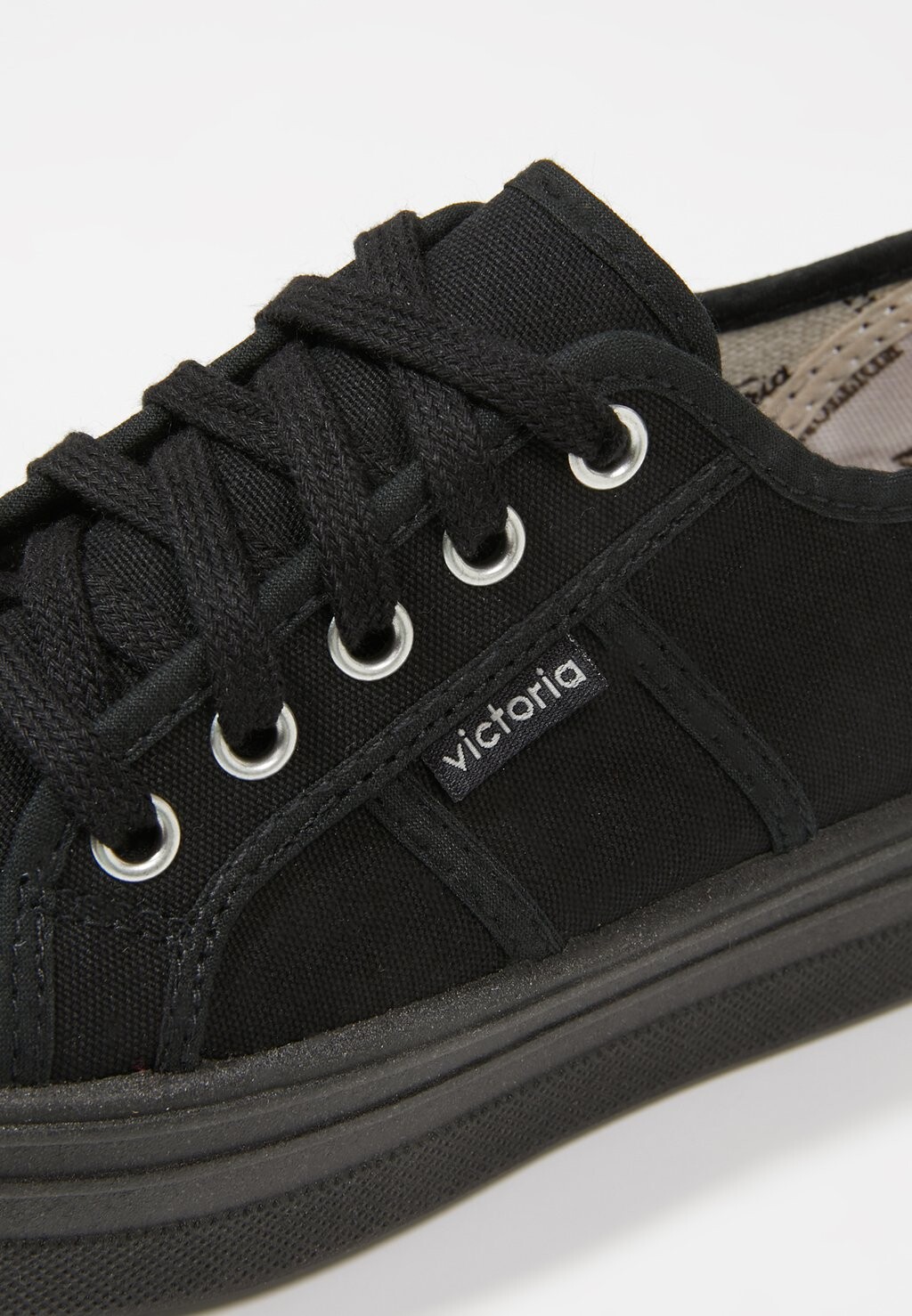 

Низкие кеды Basket Lona Victoria Shoes, черные