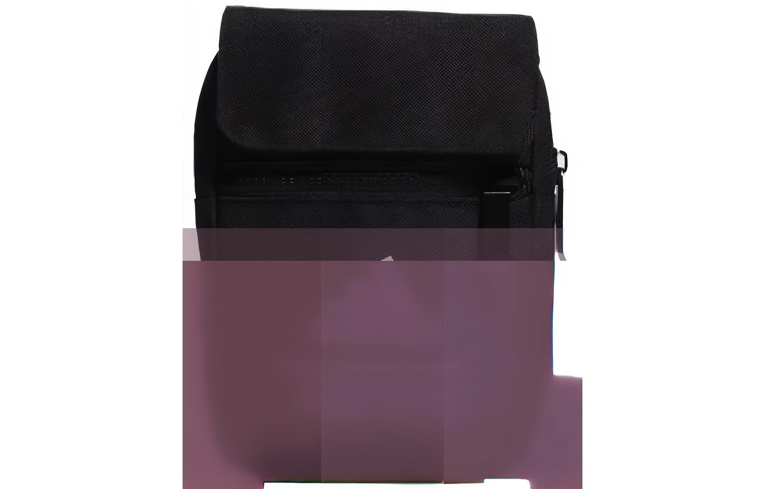 

Полиэстеровая наплечная сумка, через плечо унисекс черная Adidas