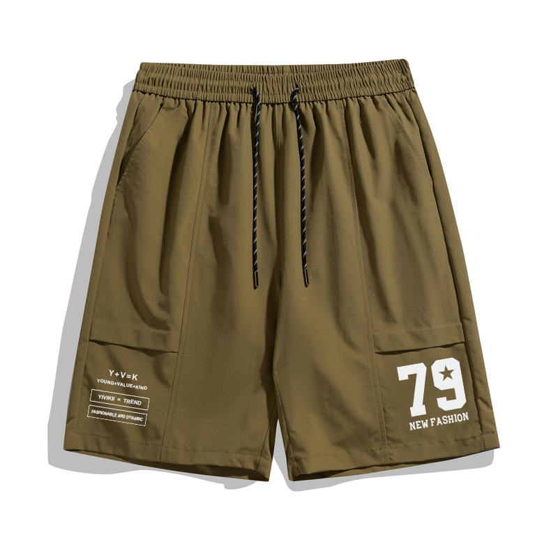 

Повседневные шорты мужские YIVIKII, коричневый