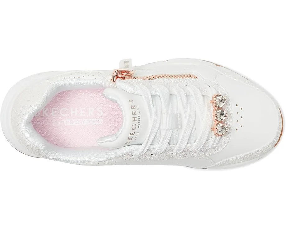 Кроссовки SKECHERS KIDS Uno Gen1 310336L (Little Kid/Big Kid), White — фото 2