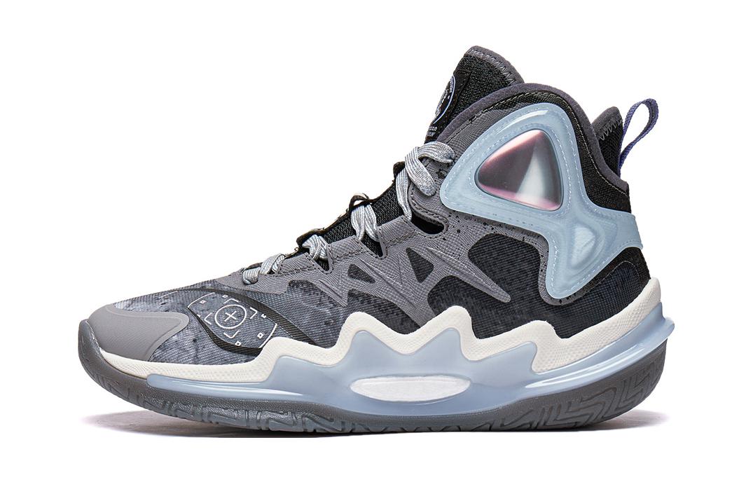 

Vanguard Primary 3.0 V2 детские баскетбольные кроссовки Grade School LINING YOUNG, серый/черный