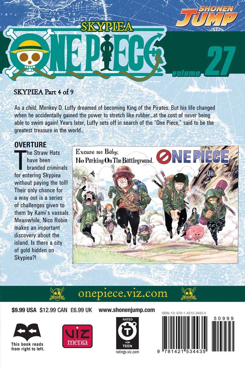 

Манга One Piece Manga Volume 27