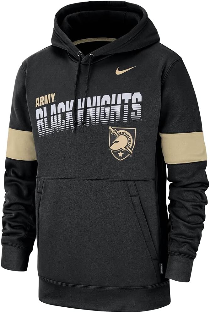 

Мужская толстовка с капюшоном Nike Army Black Knights Sideline Therma-FIT Performance, Black