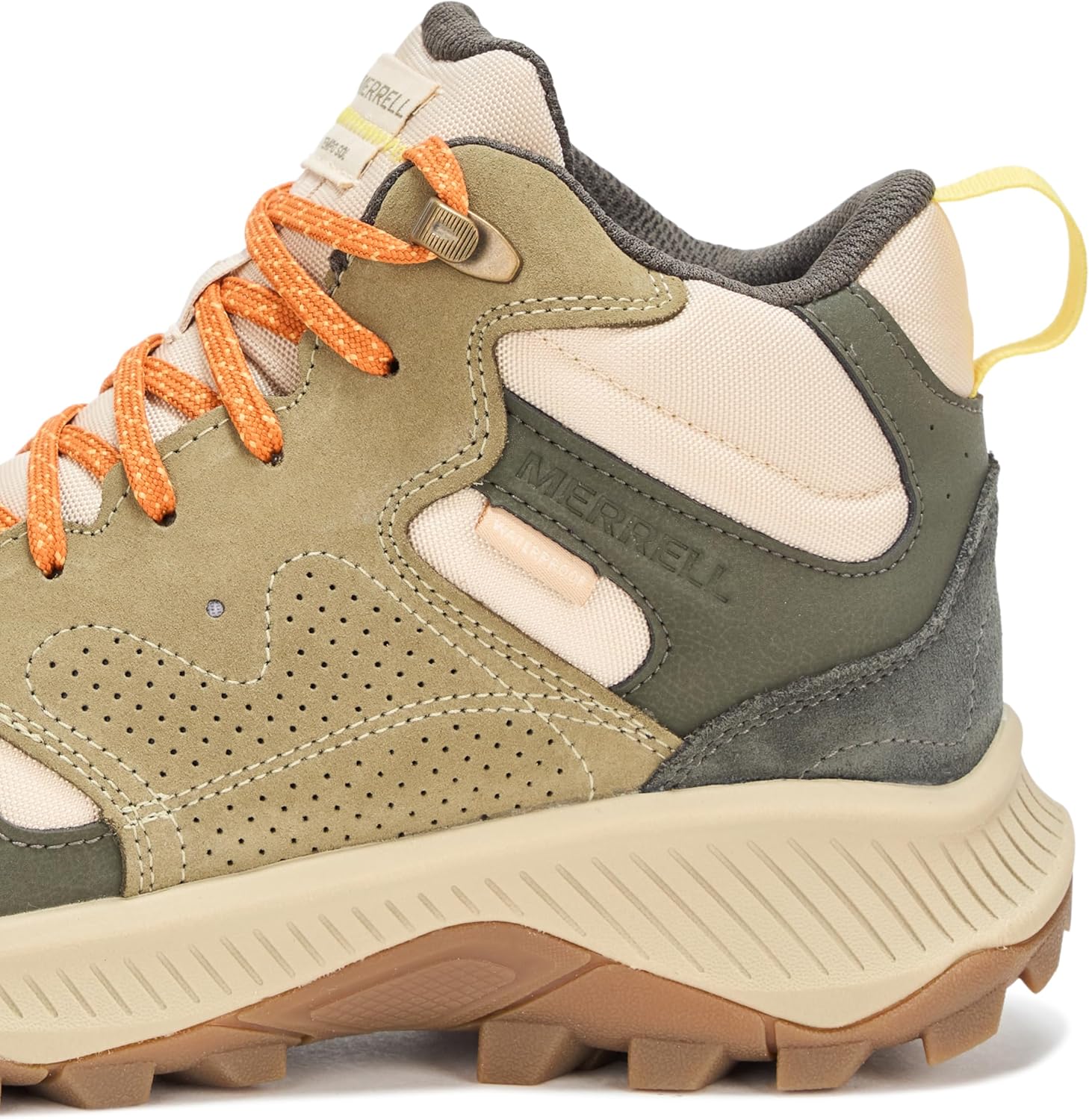 Мужские водонепроницаемые ботинки Merrell Tempo Sol Mid, Dark Moss — фото 4