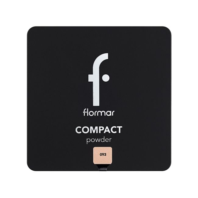 

Компактная пудра Flormar, цвет 093 natural coral beige, 11 гр