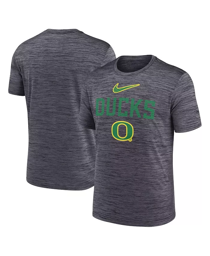 

Мужская черная футболка Oregon Ducks Campus Slant Velocity Performance Nike