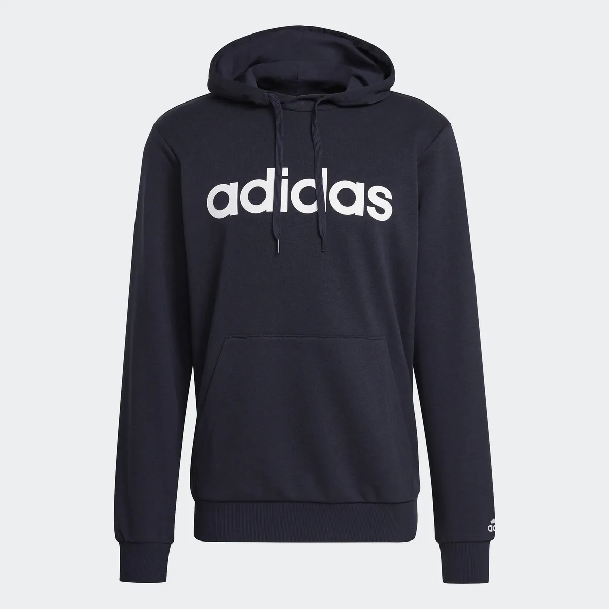 

Толстовка Adidas Sportswear с капюшоном "ESSENTIALS FRENCH TERRY LINEAR LOGO HOODIE", цвет Legink/White