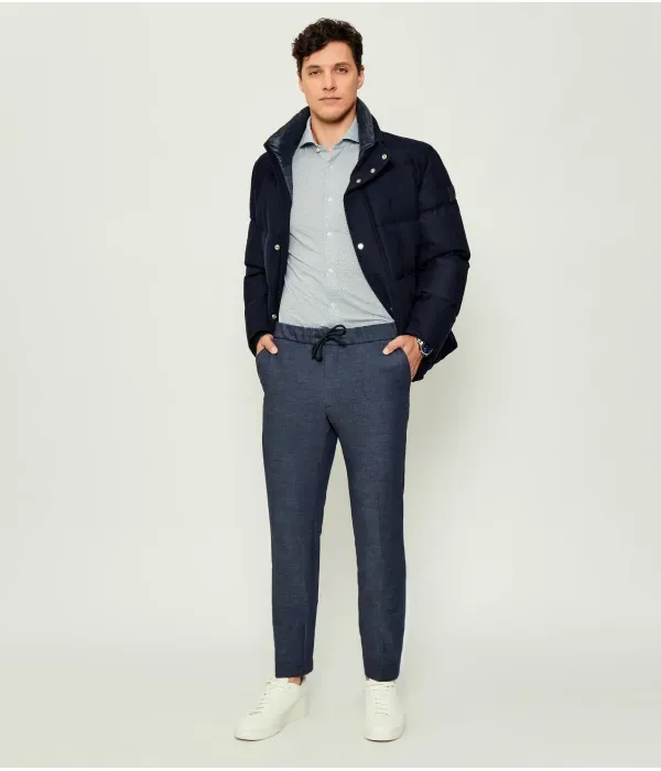 Футболка P-HANK-spread-C1-222 slim fit Boss, синий — фото 2