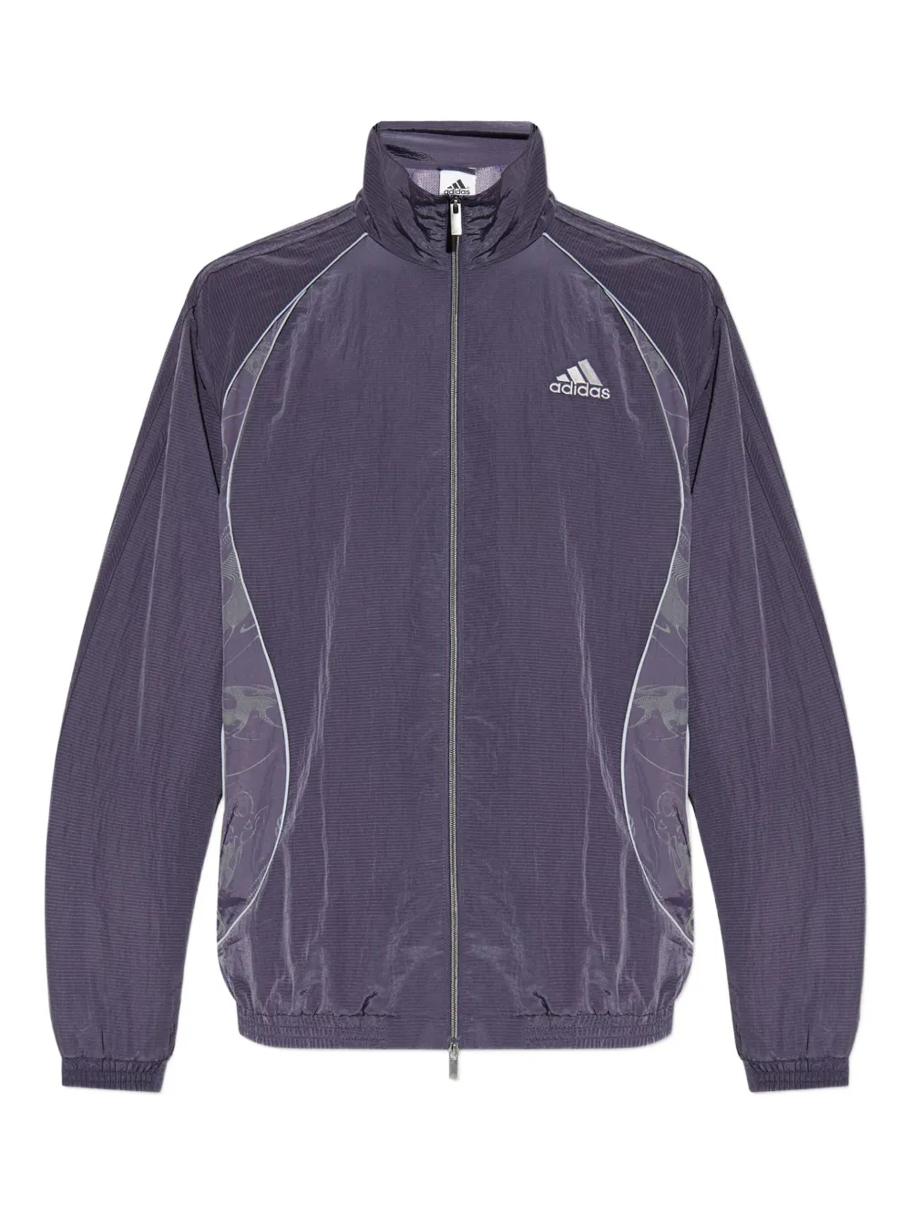 

Спортивная толстовка на молнии adidas, фиолетовый