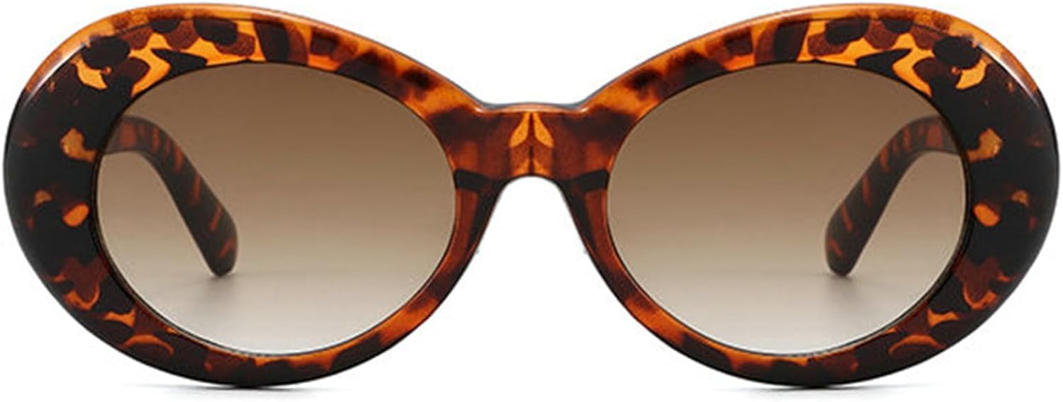 

Хелена Ретро круглые солнцезащитные очки для женщин, модные, увеличенного размера, дизайнерские, градиентные, UV400, мужские трендовые овальные солнцезащитные очки helena, C2