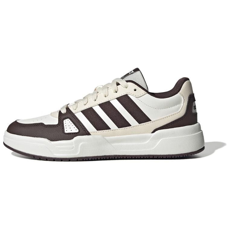 

Кроссовки для скейтборда унисекс с низким верхом белый/коричневый Adidas