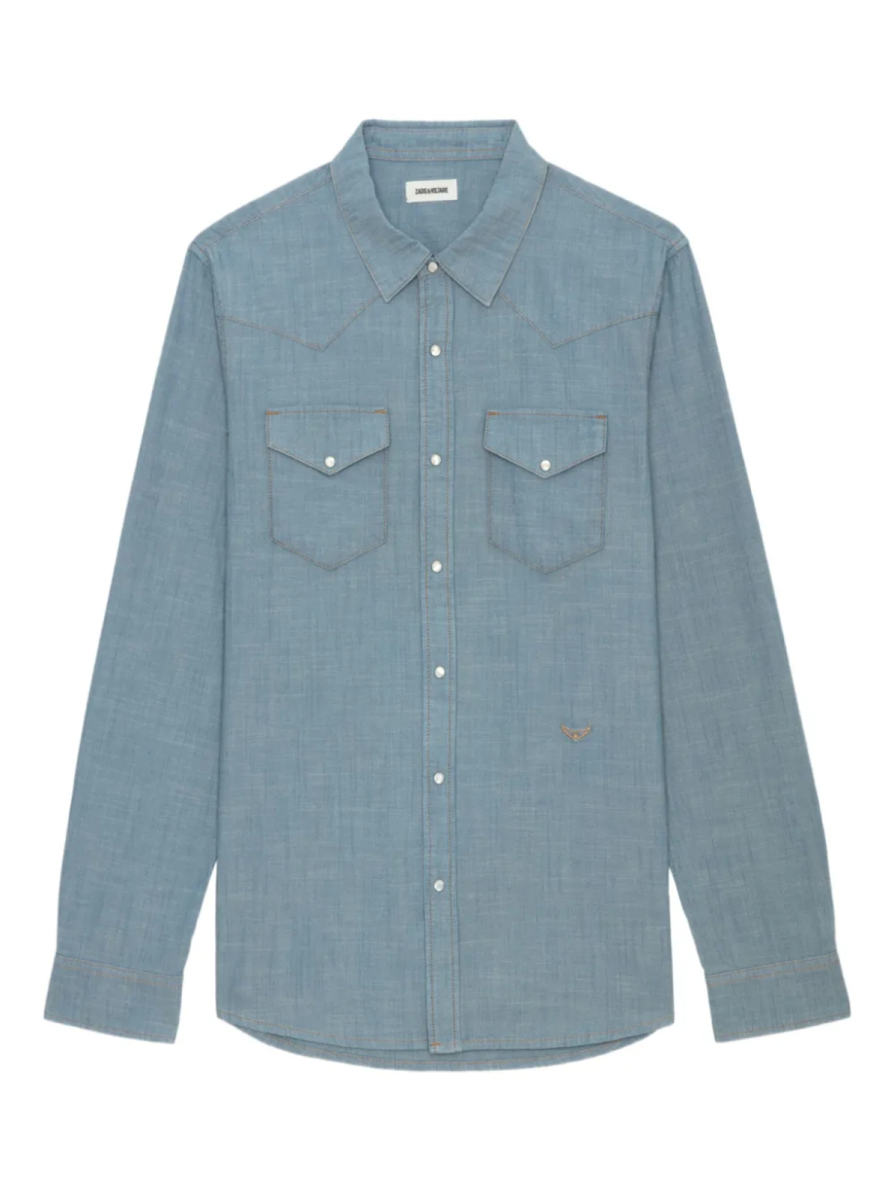 

Рубашка Zadig&Voltaire Saby, синий