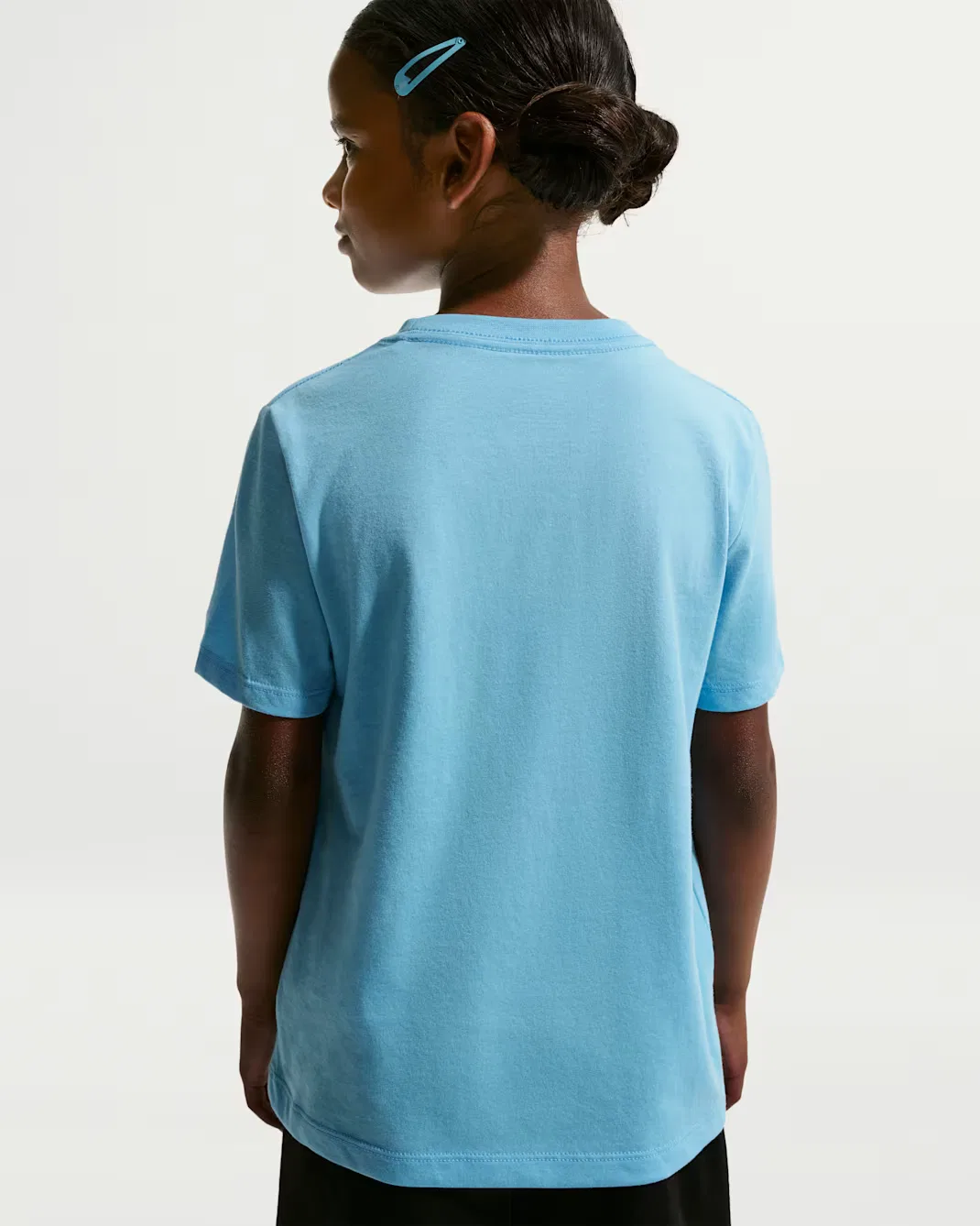 Детский комплект из двух предметов: вязаные шорты и шорты Nike, Football Blue/Black — фото 3