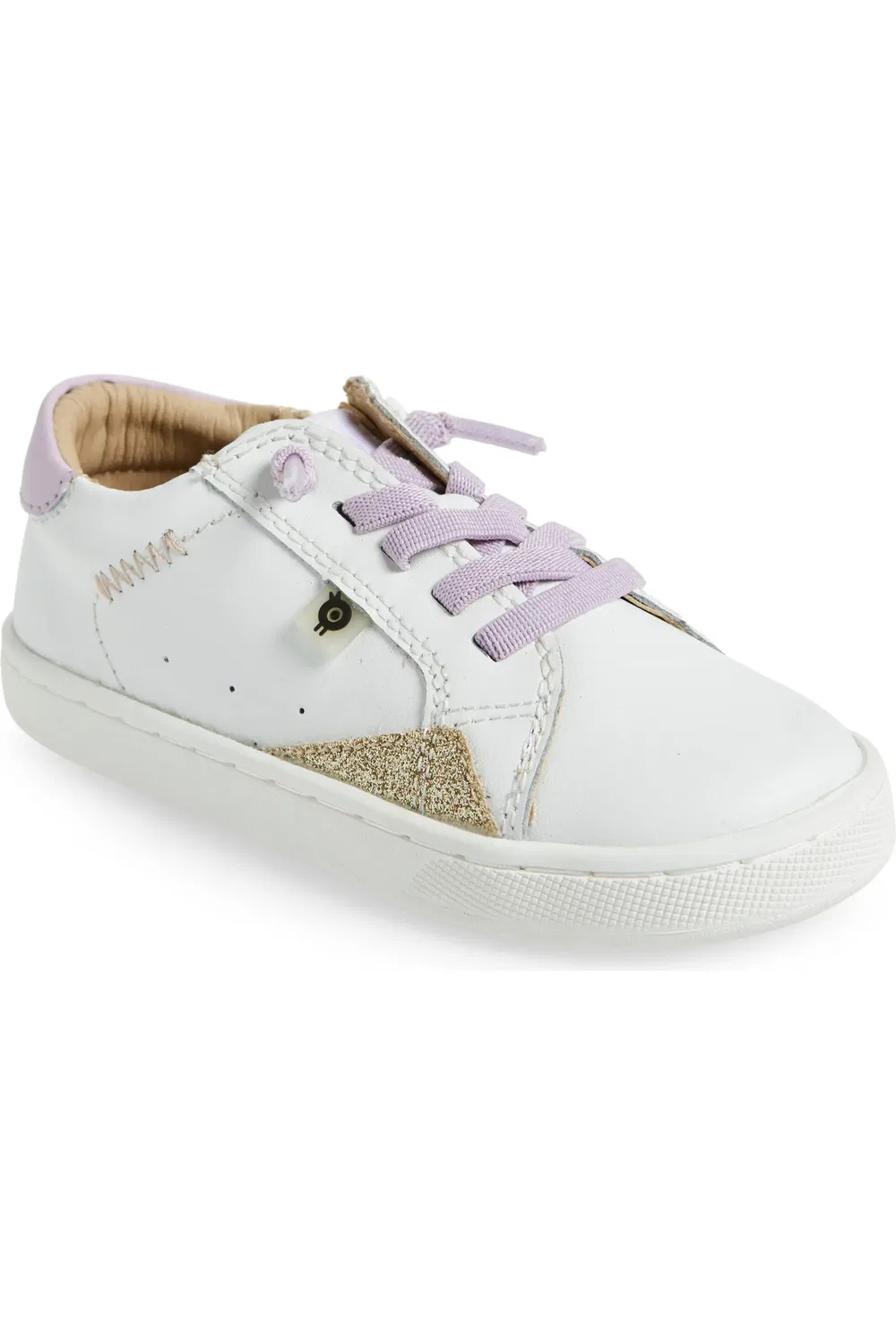 Кроссовки детские на молнии Blade Runner OLD SOLES, Snow/Lilium/Glam Gold