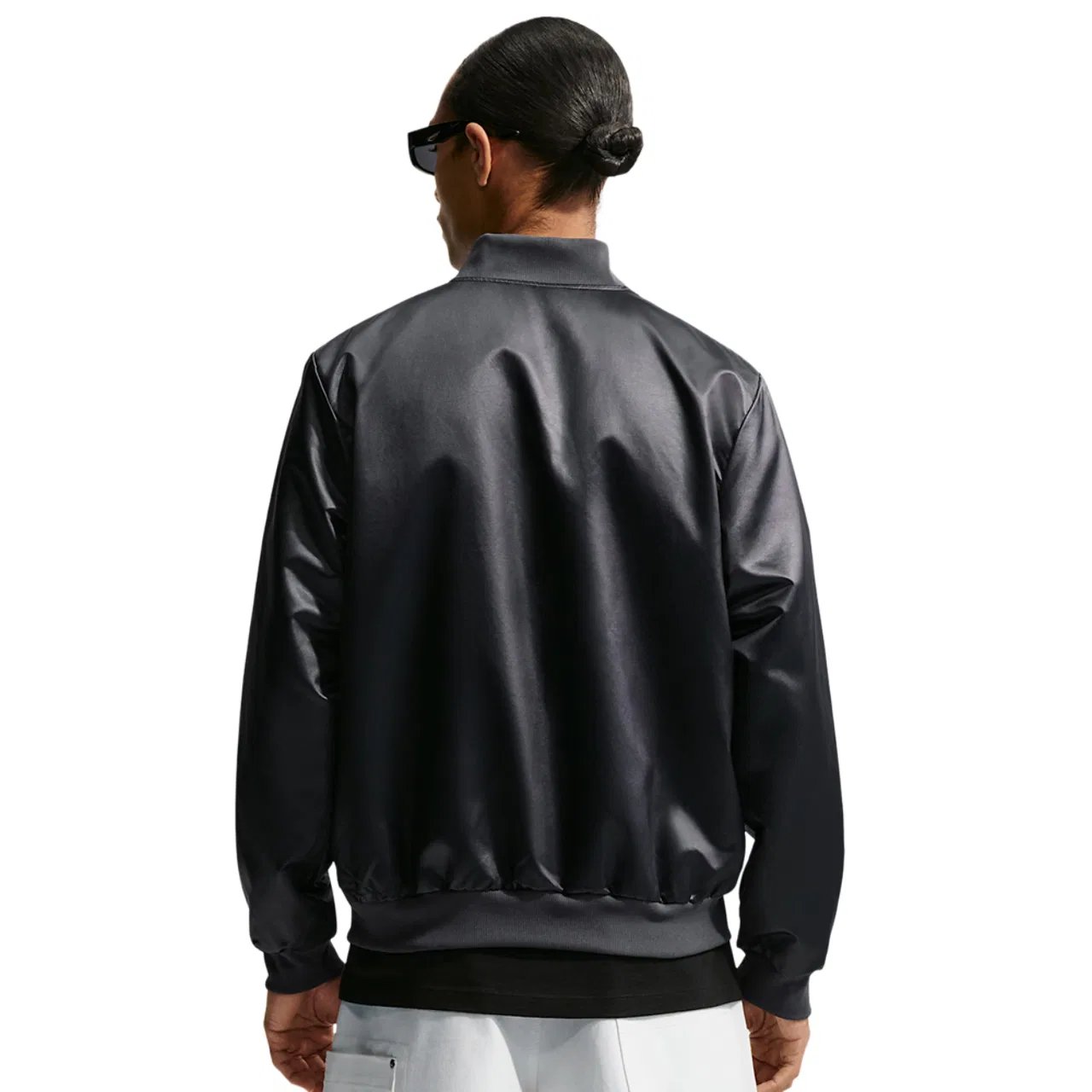Мужская куртка Club Varsity Nike, цвет Black/Anthracite — фото 2
