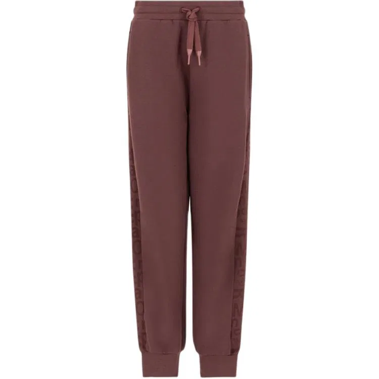 Брюки повседневные свободные EA7, Emporio Armani, Dark Purple Red